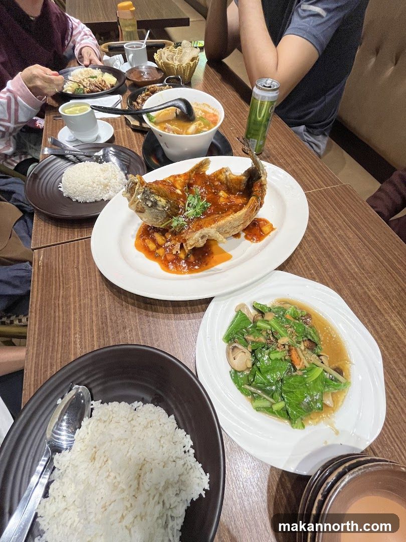 Table with food