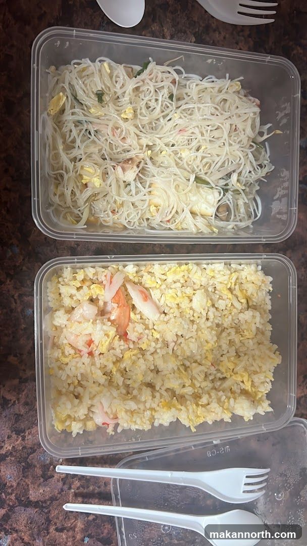 Takeout Noodles and Fried Rice