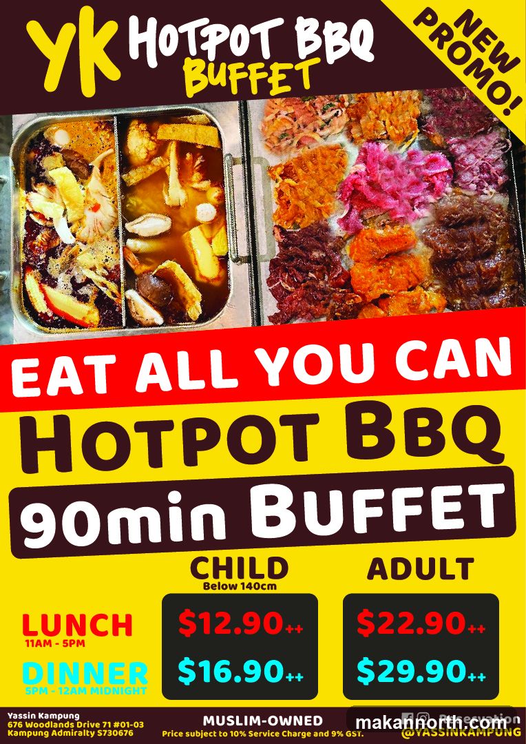 Hotpot BBQ Buffet Promotion