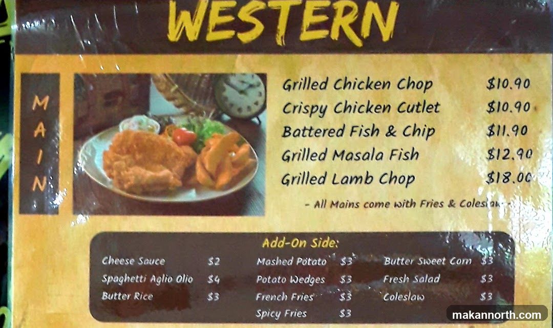 Western Menu