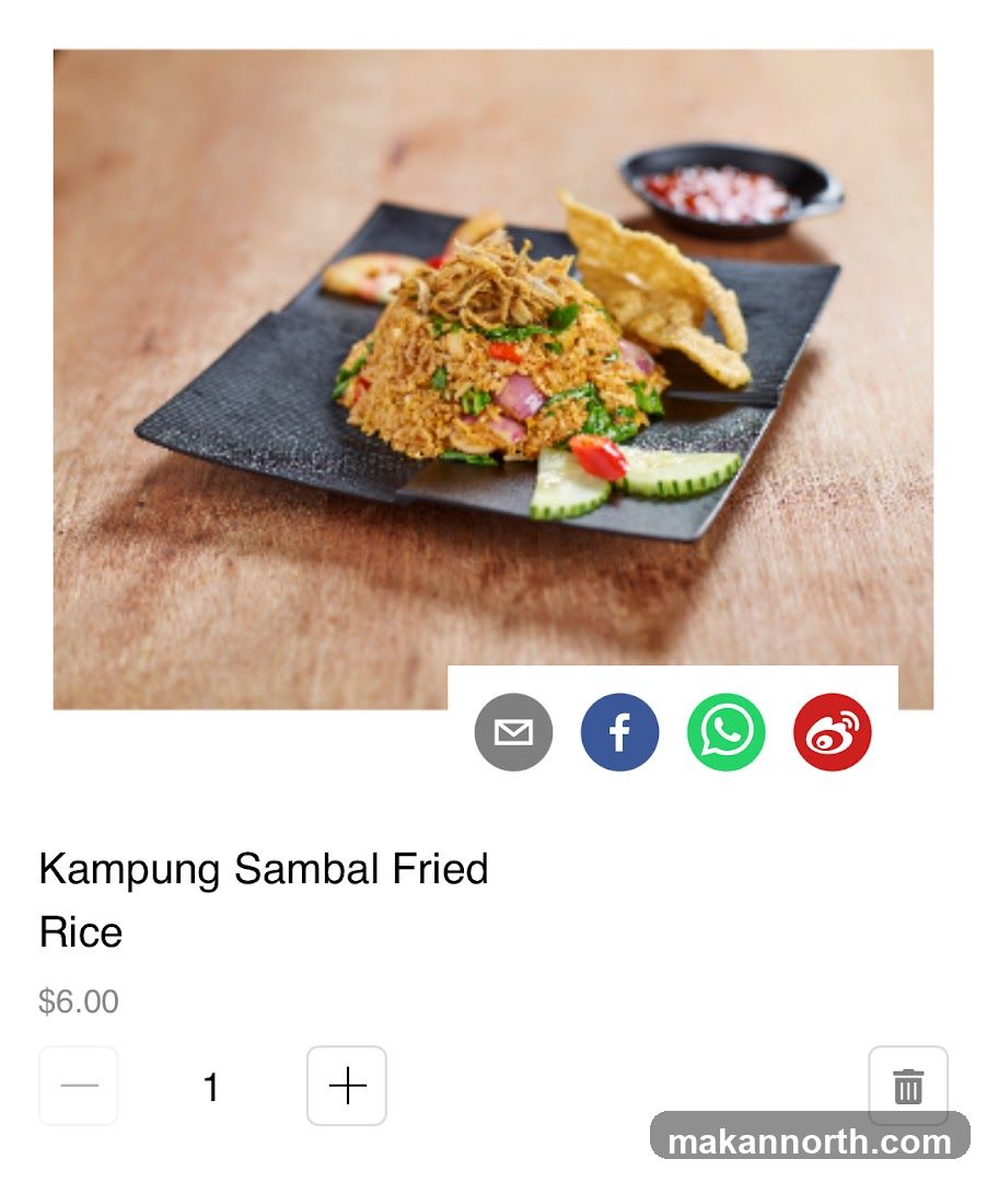 Kampung Sambal Fried Rice