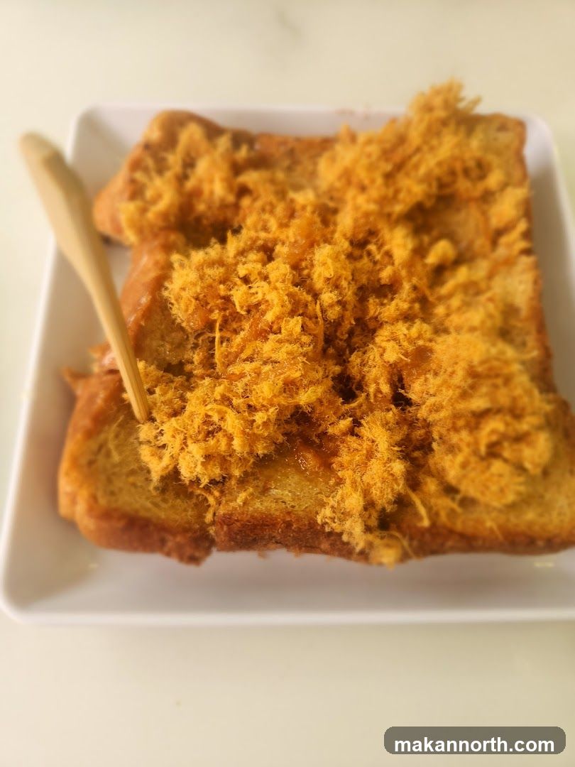Toast with Shredded Pork