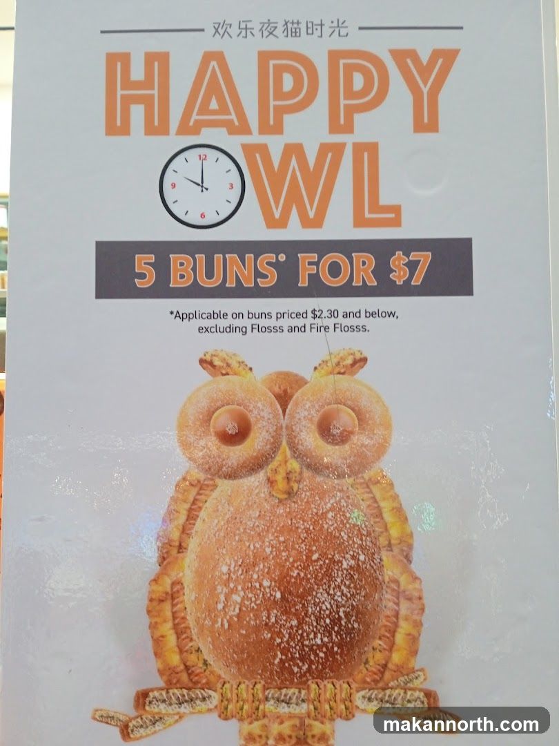 Happy Owl Buns Promotion