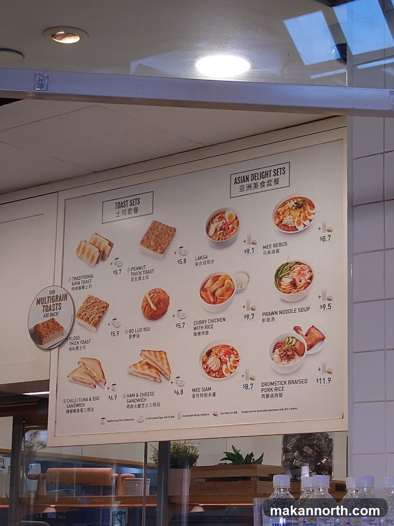 Toast Sets and Asian Delight Sets
