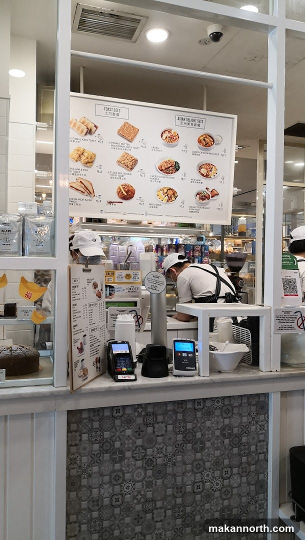 Cafe Counter with Menu
