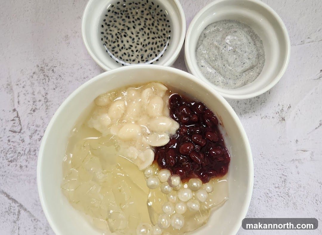 Dessert with Toppings