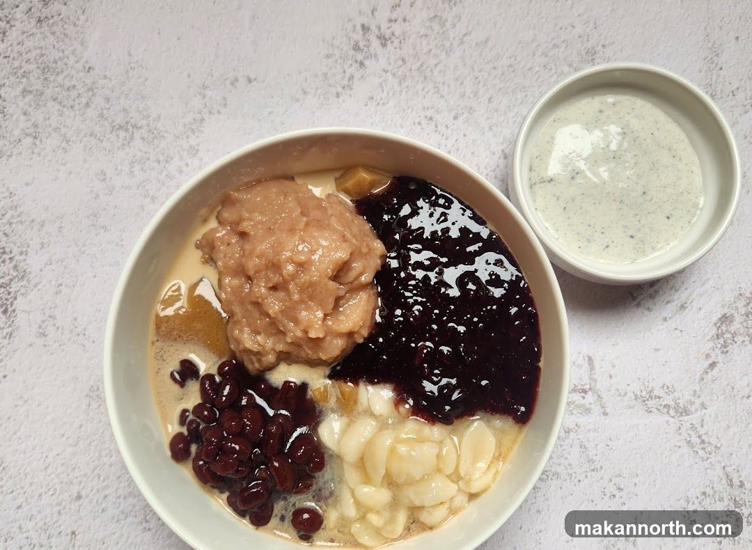 Dessert Bowl with Side of Cream