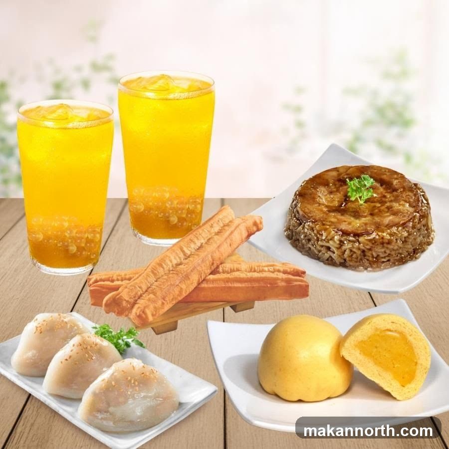 Assorted Food and Drinks