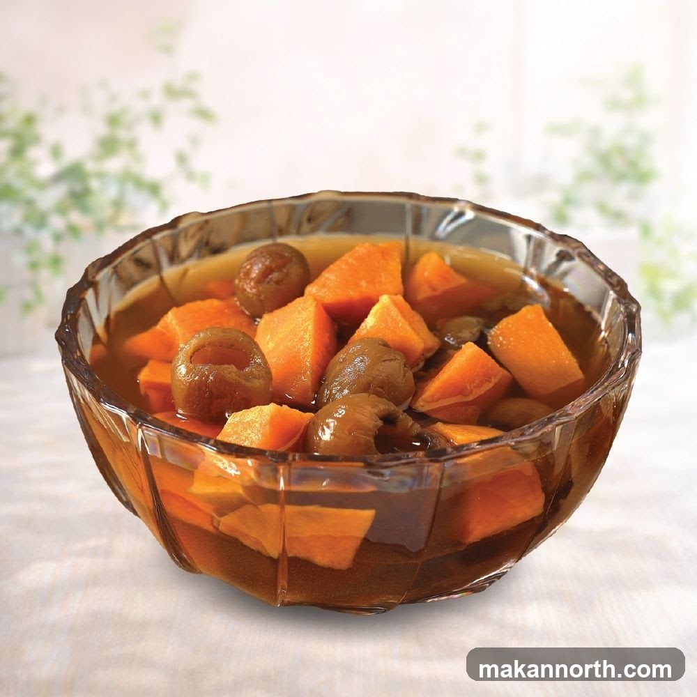 Sweet Potato and Longan Dessert