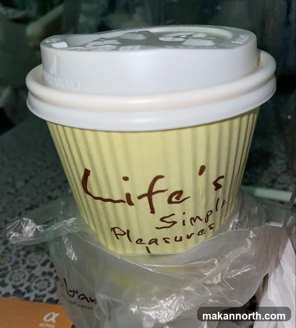Coffee Cup with Text