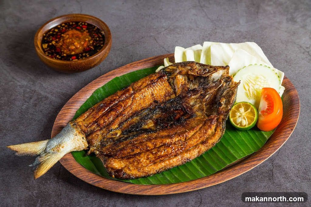 Fried Fish with Dipping Sauce