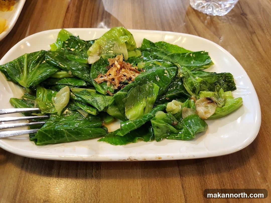 Stir-fried Greens with Garlic