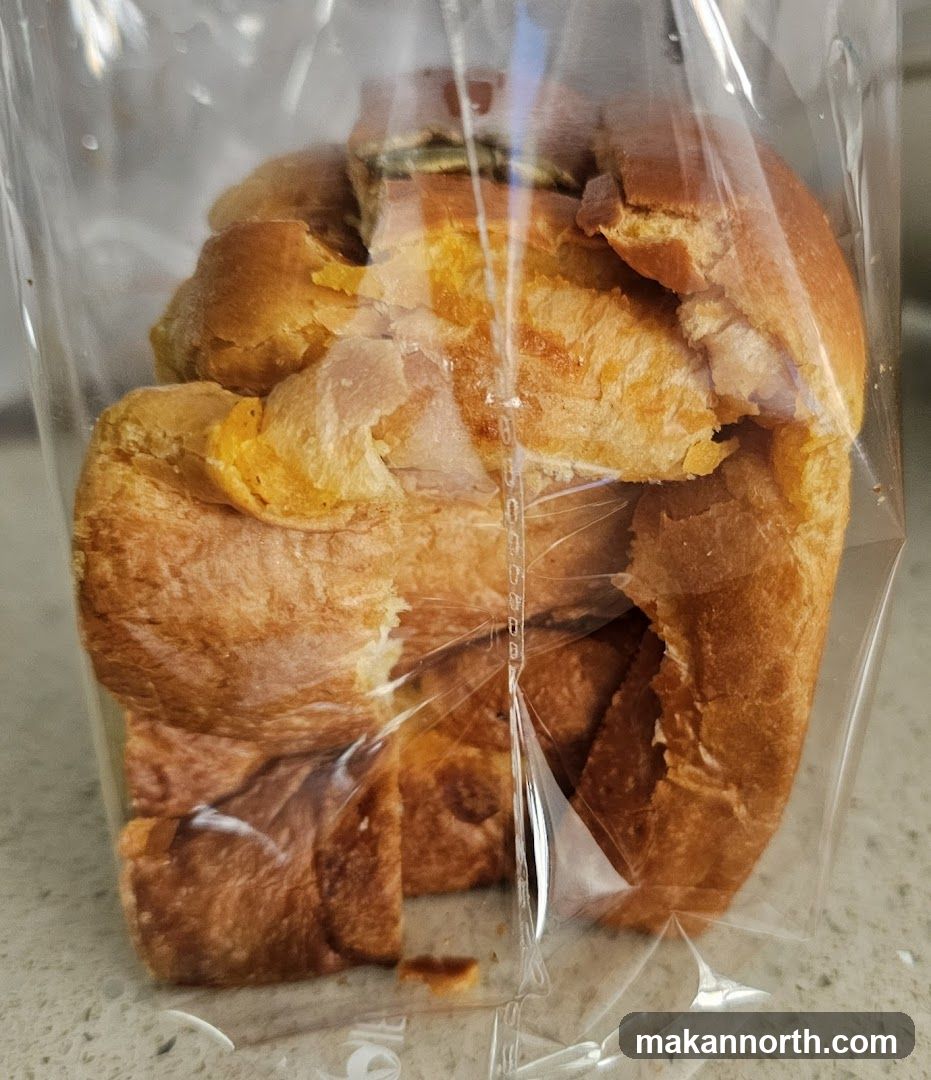 Bread in Plastic Packaging