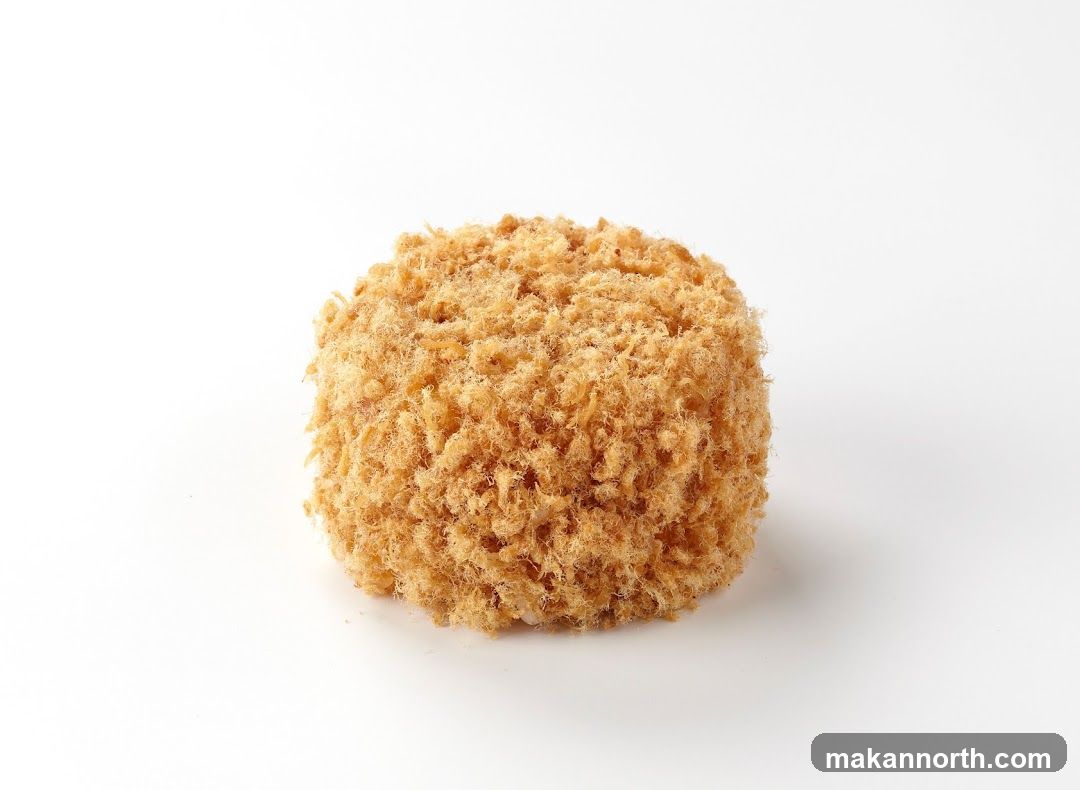 Savory Pork Floss Cake