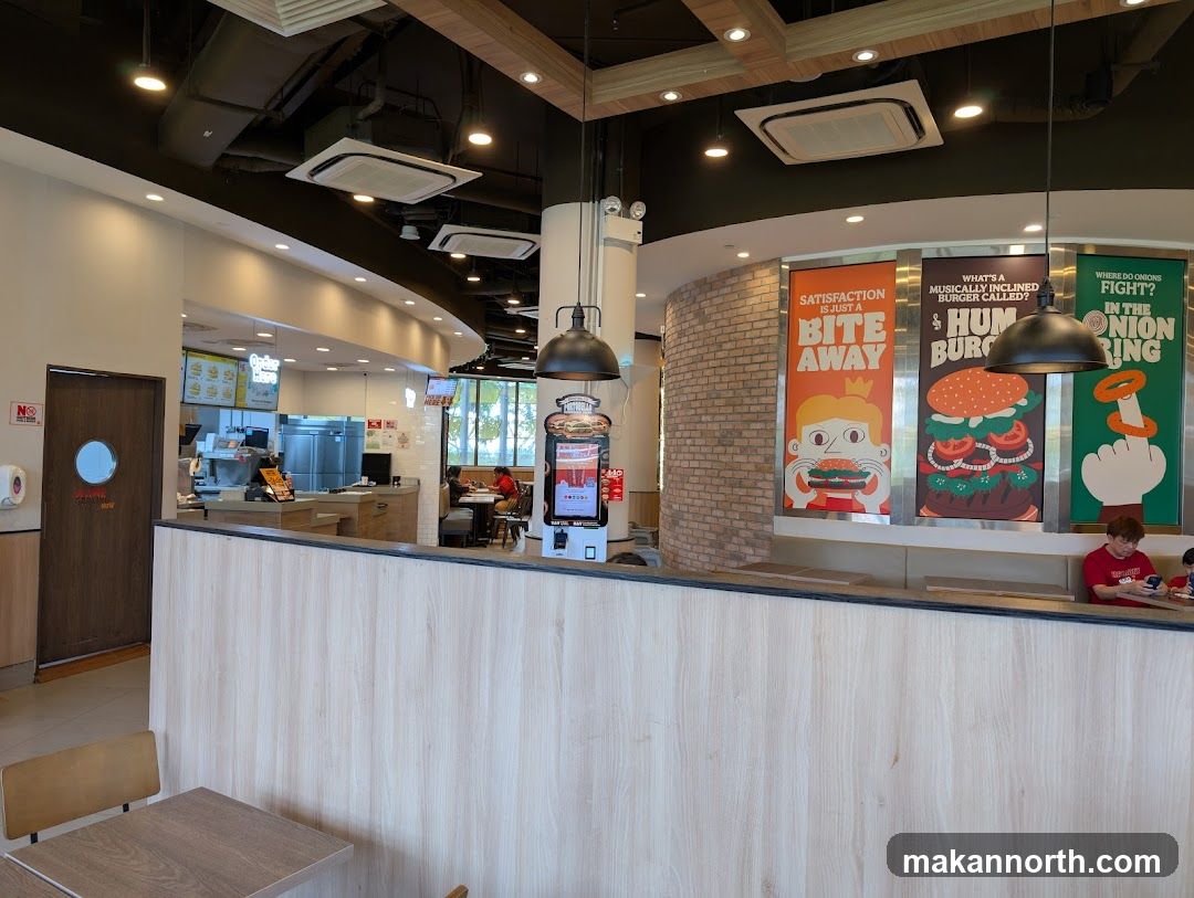 Burger Restaurant Interior