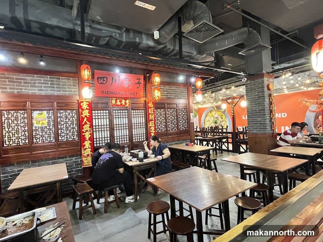 Sichuan Chef Restaurant Interior
