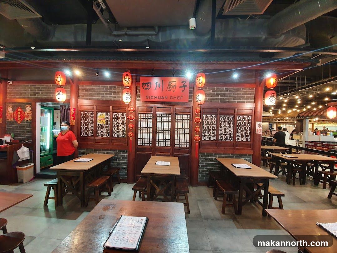 Sichuan Chef Restaurant Interior