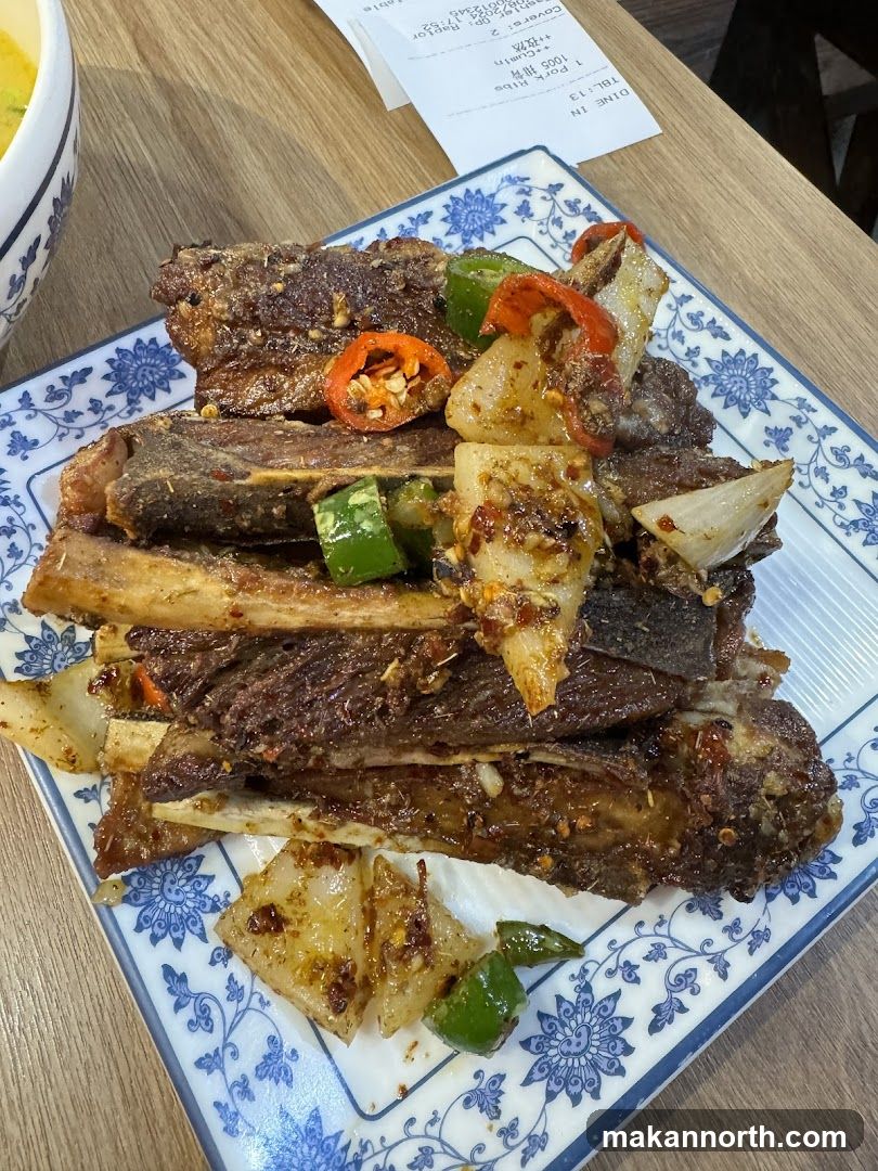 Spicy Ribs with Peppers and Onions