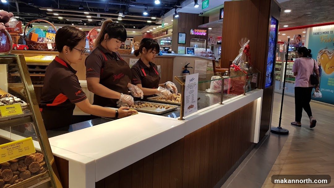 Bakery Counter with Staff
