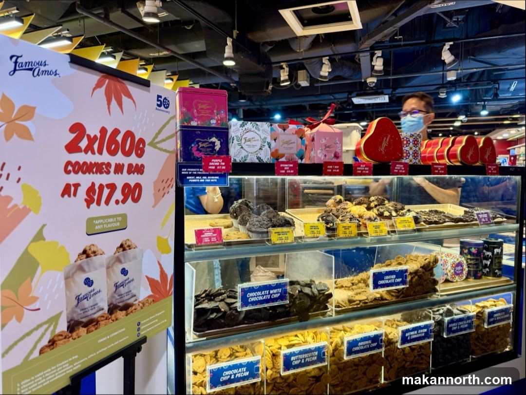 Famous Amos Cookies Promotion