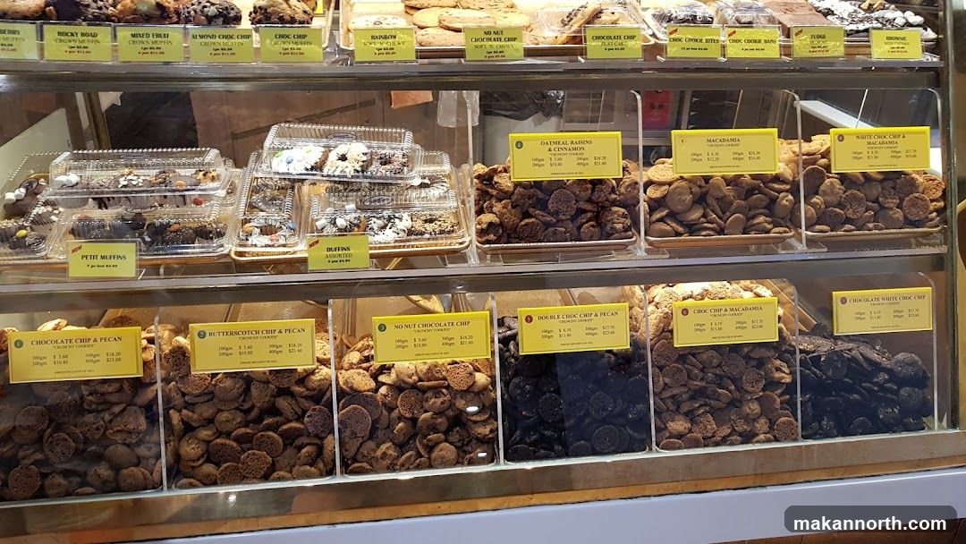 Assorted Cookies and Muffins Display