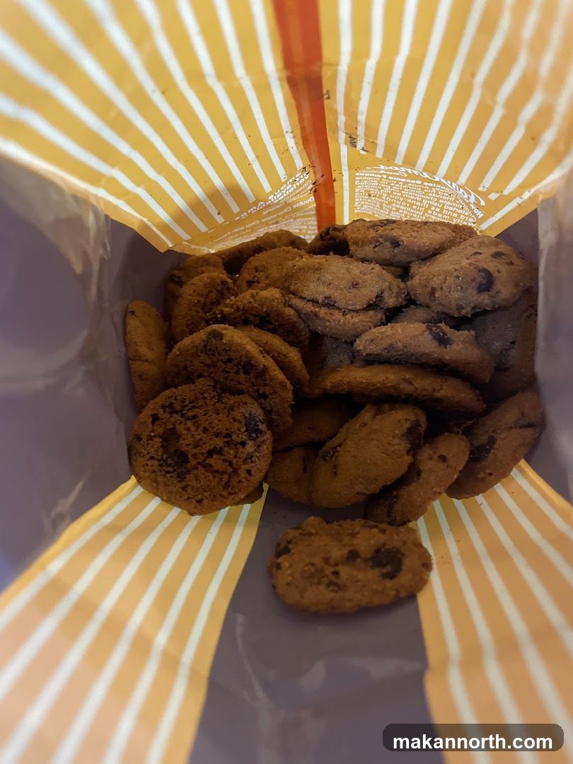 Chocolate Chip Cookies in a Bag