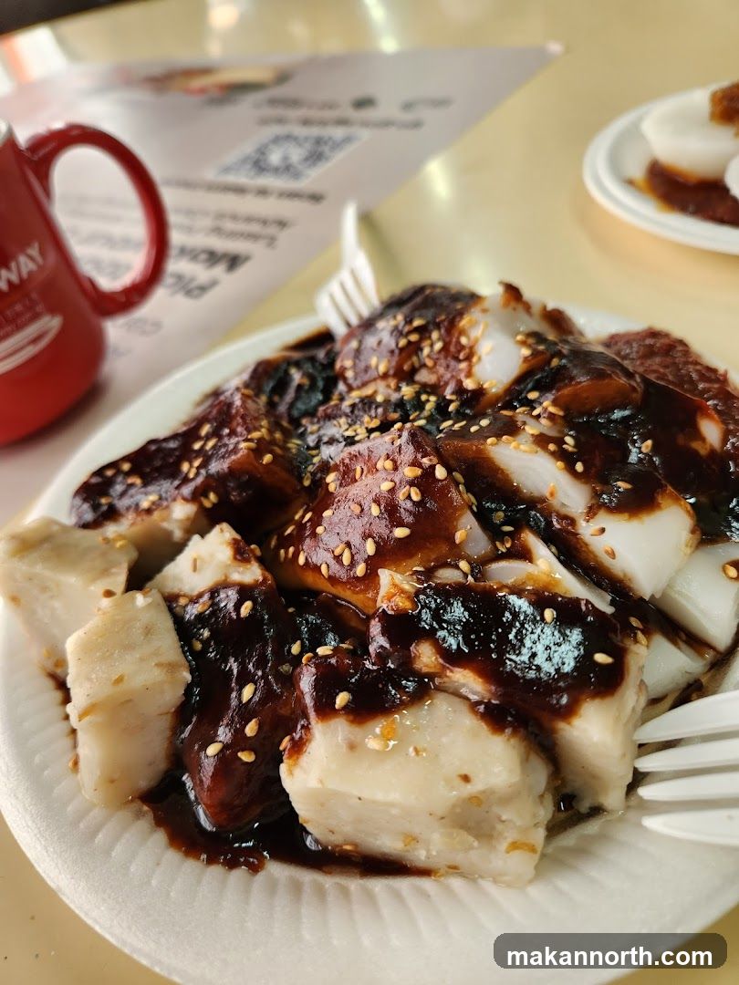Savory Dish with Sauce and Sesame Seeds