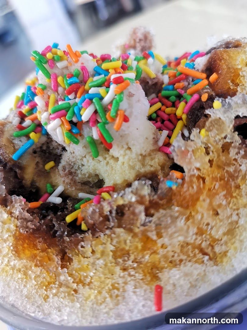 Shaved Ice Dessert
