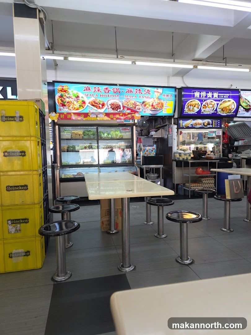 Food Stall with Mala Hotpot and Lor Mee