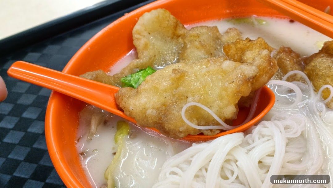 Fried Fish Noodle Soup