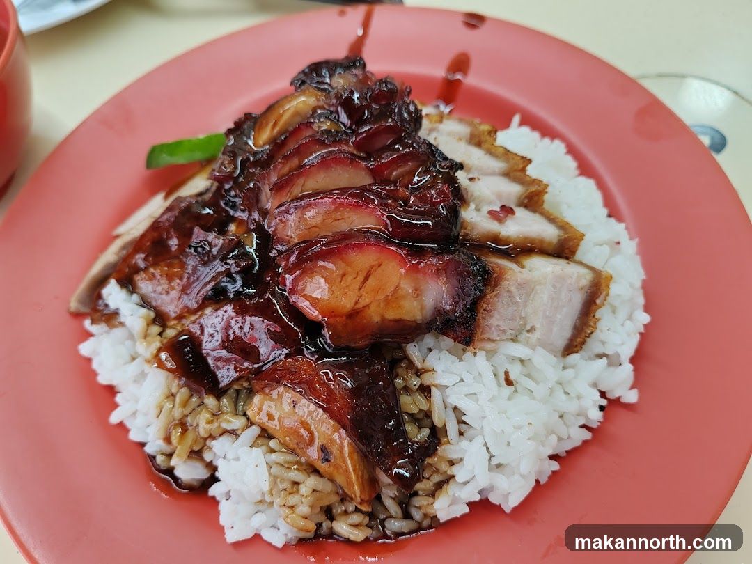 Roast Pork and Char Siu Rice