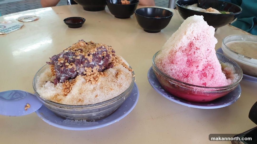 Desserts on a table