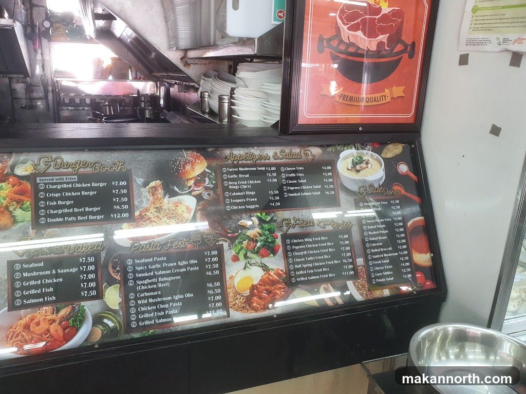 Food Menu Display
