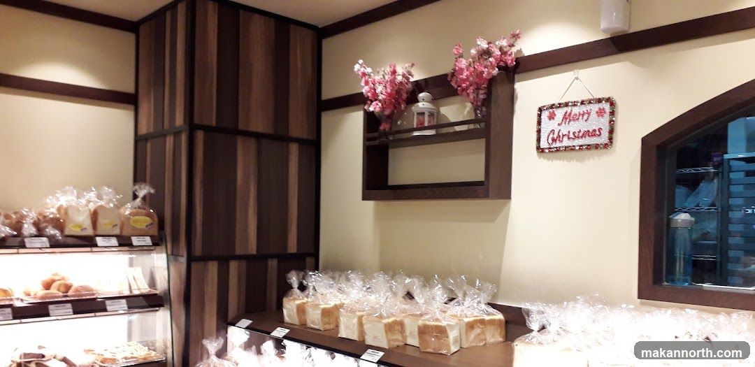 Bakery Interior with Packaged Bread