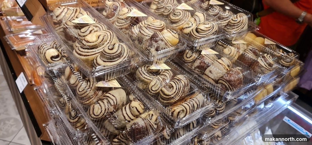 Pastries in Plastic Containers