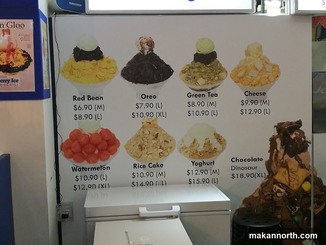 Dessert Menu