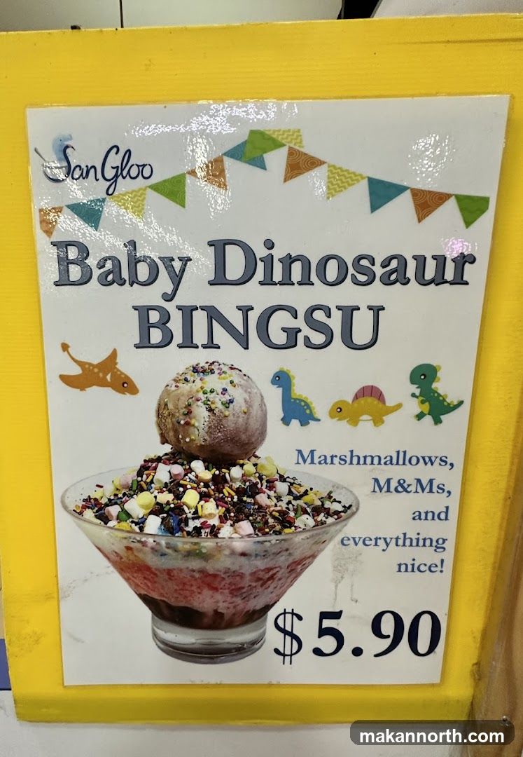Baby Dinosaur Bingsu