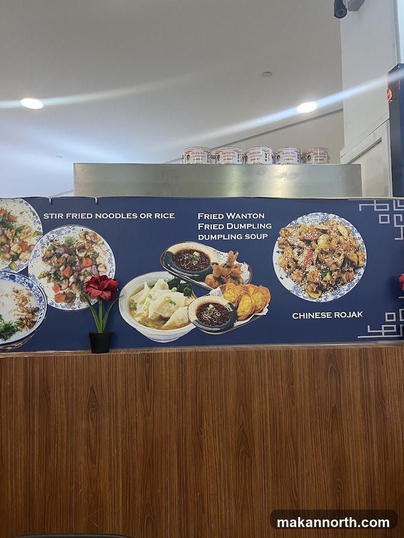 Food Menu Display