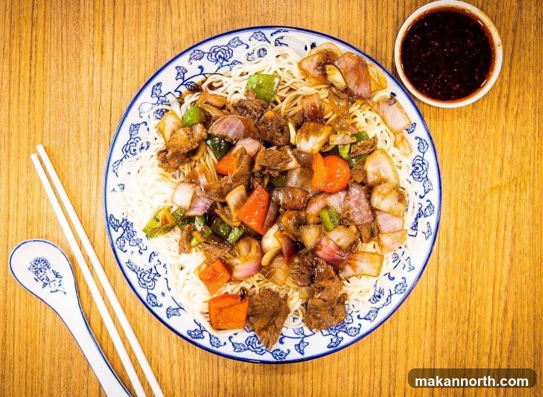 Beef and Vegetable Noodles