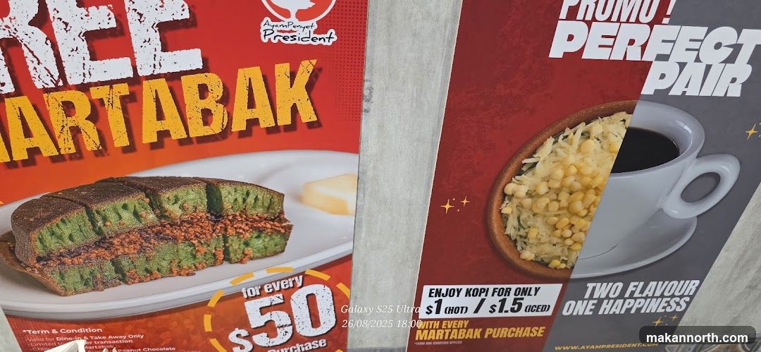 Martabak and Kopi Promotion