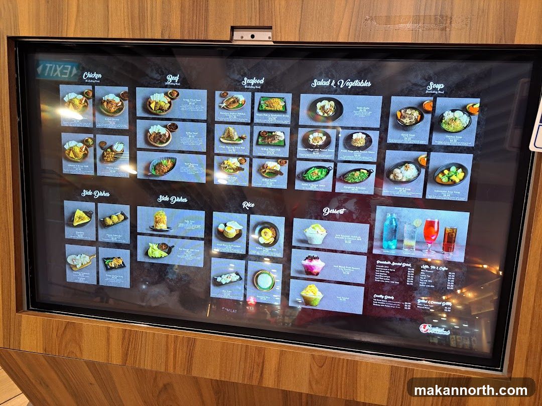 Digital Menu