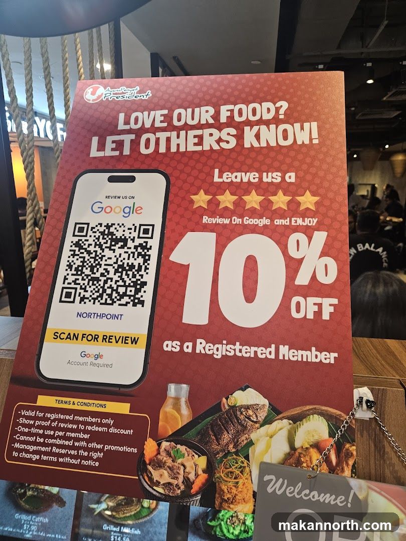 Restaurant Promotion Sign