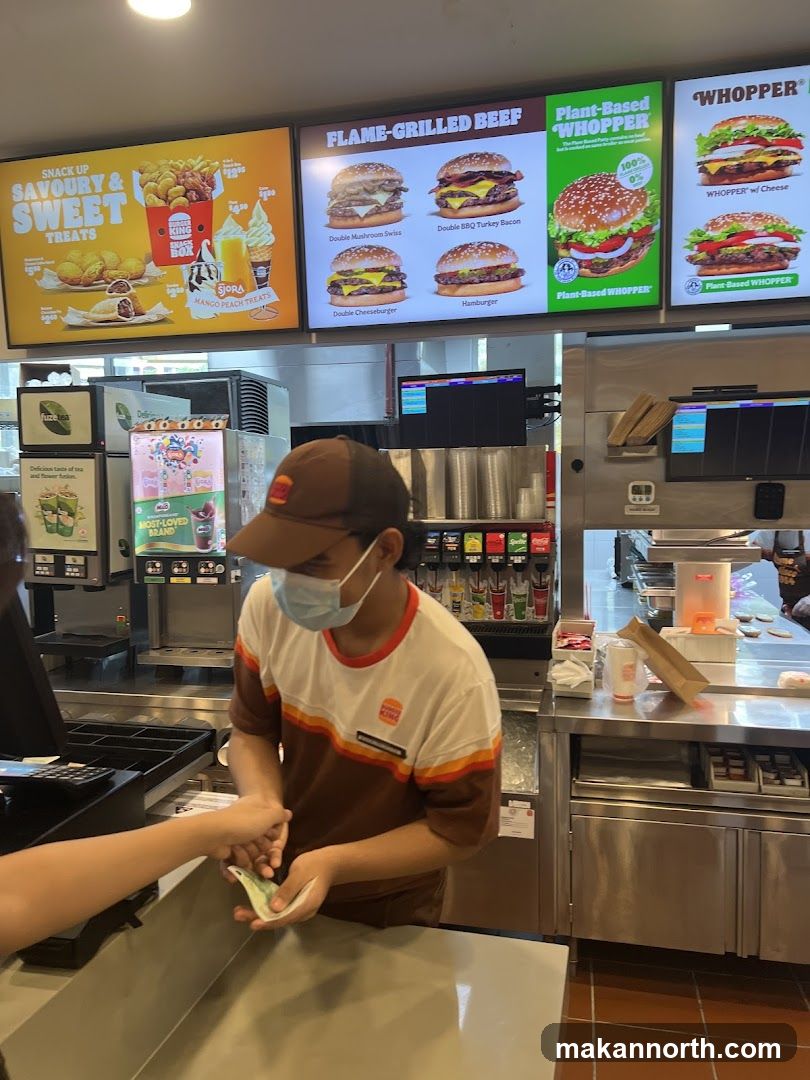 Burger King Counter