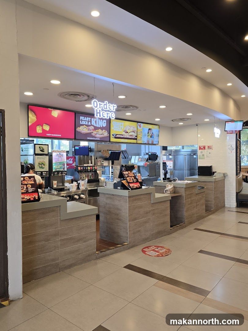 Fast Food Restaurant Counter
