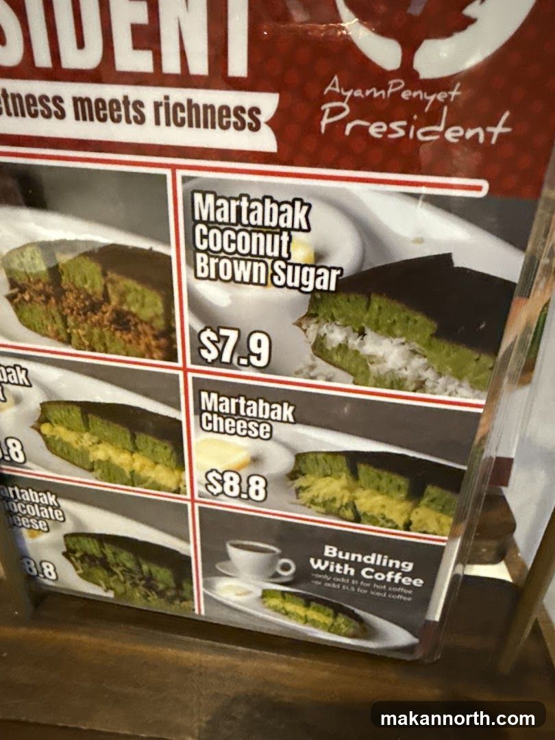 Ayam Penyet President Menu