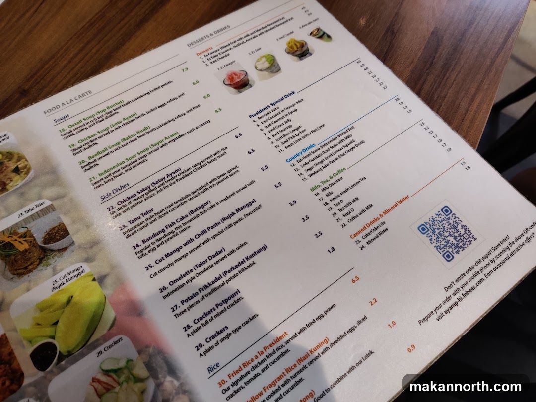 FOOD A LA CARTE