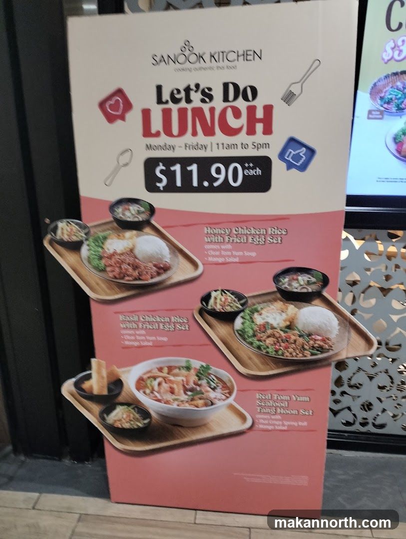 Sanook Kitchen Lunch Promotion