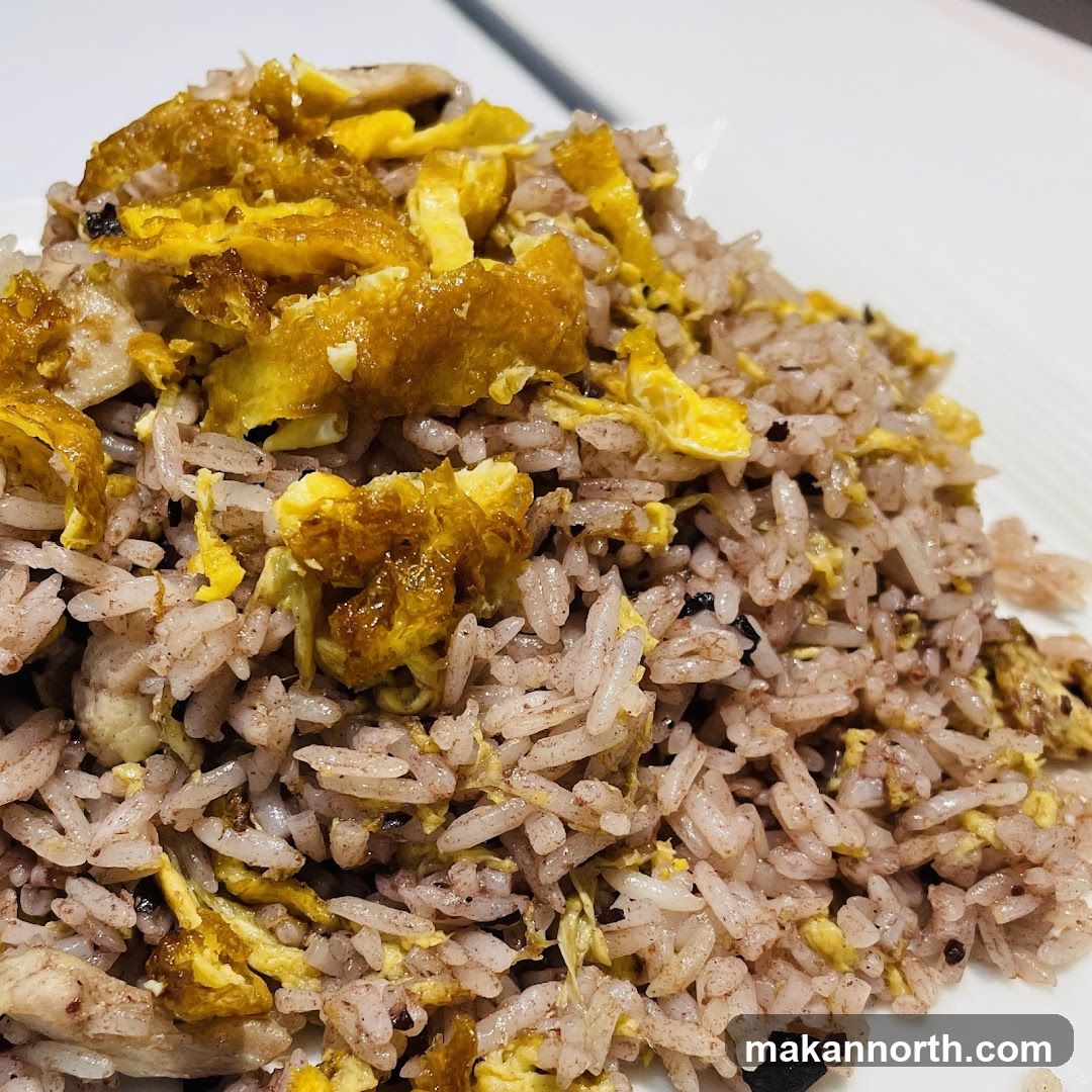 Fried Rice with Egg and Chicken