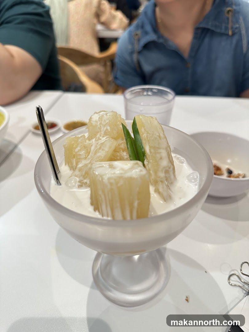 Dessert with Coconut Milk