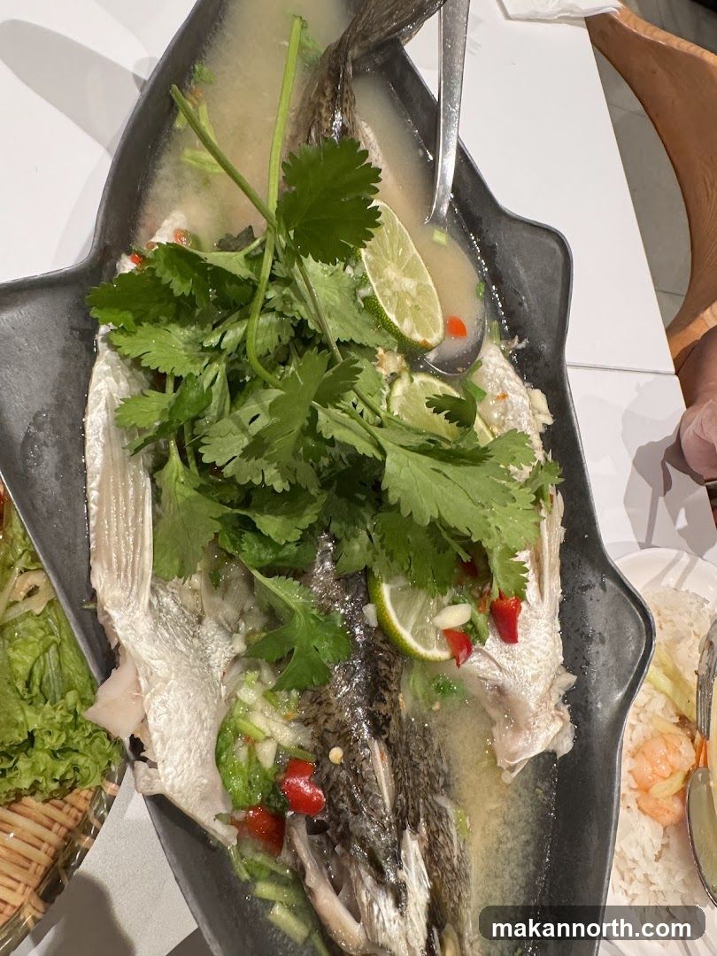 Steamed Fish with Lime and Chili
